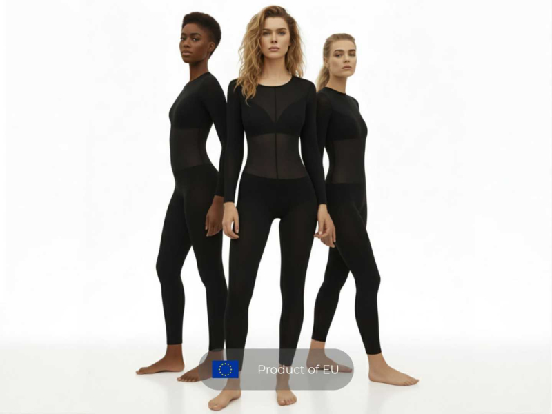 Outfit for endermologie*-type / vacuum massage treatments for women <b>(without foot part)</b>